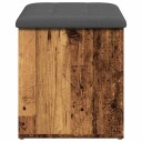  Oppbevaringsbenk gammelt tre 62x42x45 cm konstruert tre 8721158446091