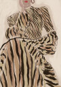 Zebra Elegance Plakat Plakat / 70x100cm