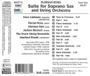 Florian Ross  Suite For Soprano Sax & String Orchestra  CD