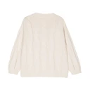 Lorena Antoniazzi Dame Strikkevarer Beige L,