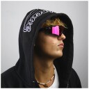 SKØR NOVA BLACK REFLECT Solbriller SK0064   Unisex   Plast