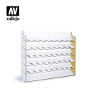 Vallejo Veggmontert stativ til maling 43x17ml