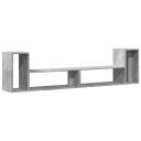  TV-benker 2 stk betonggrå 100x30x50 cm konstruert tre 8721012496989