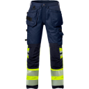 Fristads Hantverkarbyxa Stretch 2706 Plu, Klass 1 Varsel Gul/marinblå D108