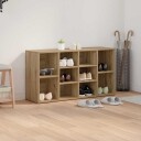  Skobenk med hylle artisan eik 103 x 30 x 54.5 cm Konstruert tre