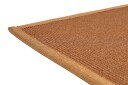 Esmeralda Matte Rund 133 cm Kobber - Vm Carpet