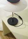 PH 80 Bordlampe Krom / Opalhvit