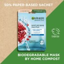 Garnier Pomegranate Sheet Mask Trio
