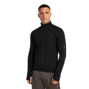 Icebreaker Men Merino Blend 300 Realfleece™ Descender Ls Zip Black S