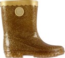 Sofie Schnoor Baby and Kids Nillesk Rubber Boot W/O Lining   Gold   32