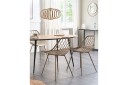 Matsalsstol Beliani Canton Ii set om 2 Beige -