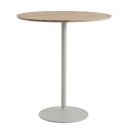 Muuto Soft barbord 95 cm   Solid Oak Grey