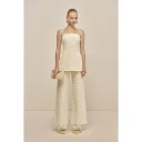Cult Gaia Dame Topper Beige S,