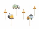 Partydeco Kpm32 Muffins Flerfarget Barn Og Voksne Unisex Temafest 6 Stykker