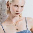 Lily and Rose Alice Ivory pearl earrings - Silver