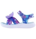 Skechers Sandaler m. LySløyfe Britisk   Blue/Multi   Skechers   30   Sandals   Blå
