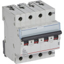 Legrand TX³ MCB automatsikring B63 3P+N 4M 10/10kA