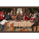 Hip Hop Plakat The Last Supper of Hip Hop