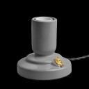 Unison RETRO Bordlampe Porselen Grå E27