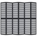  Romdeler 6 paneler svart heltre keisertre 8721012074750