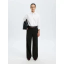 Selected Femme Dame Bukser Svart S,
