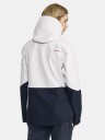 Ullundertøy Mina Ulltrøye med Half Zip til dame i Rosa/Grå L