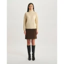 Ines de la Fressange Paris Dame Strikkevarer Beige L,