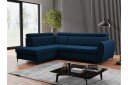 Hoffman Sofa med Sjeselong 3 seter   Blå