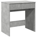  Sminkebord med speil betonggrå 73x46,5x120 cm