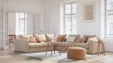 Wilton teppe   Cerasia beige/hvit/gull Størrelse: 200 x 280 cm