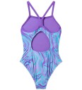 Speedo Badedrakt   Trykk Tynnrem   Pace Purple   Speedo   10 år (140)   Badetøy Lilla Turkis
