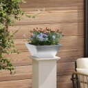  Metal Plantekasse Galvanisert stål 35 x 35 x 15 cm Plantekasser