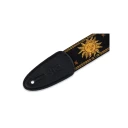 Levys Woven Jacquard Strap 2"" BK