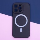 Deksel i silikon med Magsafe til iPhone 14 Plus - Sort