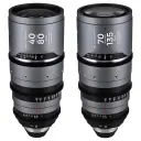 Laowa Sunlight 40 80mm/70 135mm T4.5 2x Bundle. Anamorphic Zoom Silver Arri PL