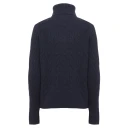 Polo Ralph Lauren Wool Cashmere Cable Turtleneck Sweater   Navy   L