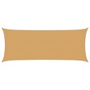 Solseil 160 g/m² rektangulær sand 2x4,5 m HDPE 4002032