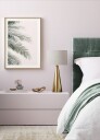 Blush Palm Leaves Plakat Plakat / 50x70cm