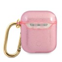 Guess Beskyttelsesdeksel Gua2ucg4gp Glitter Collection For Airpods 1/2 I Rosa