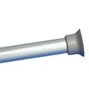 Duschy Outlet: Dusjforhengstang 75-125cm Matt Krom