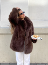 Clermonte Maya Faux Fur Brun 42
