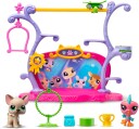 Littlest Petshop Lekesett m/ figur #66 og #67 - Pets Got Talent