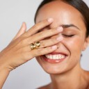 Anni Lu Dame Accessories Gul ONE SIZE,