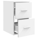  Baderomsskap I mellom Hvit 30 x 44,5 x 50 cm Konstruert tre
