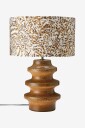 Ellos Home   Bordlampe Golda   Brun