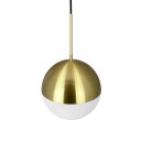 Dyberg Larsen Nova D25 Opal/ Messing Pendel Gold 
