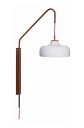 Current Vegglampe 111 cm Rød/Maroon