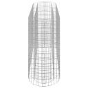 vidaXL Gabion høybed galvanisert jern 190x50x100 cm