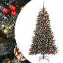  Kunstig juletre grønn 99 x 99 x 180 cm PVC og plast og stål