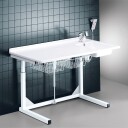 Pressalit Care stellebord 80x140 cm hvit